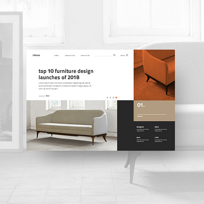thtren Web design branding design furniture ui ux uidesign uxdesign web website