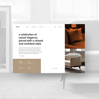 thtren Web Design branding design furniture ui ui ux uidesign ux uxdesign web web design website