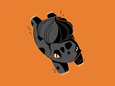 A Thank You Speech bright bulbasaur character characterdesign color design dribbbleweeklywarmup fanart flat illustration monster pokemon vector