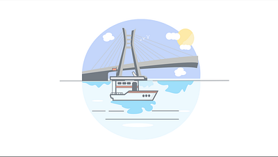 Screenshot 2019 11 21 at 5 04 31 PM animation boat flat illustration icon illustration