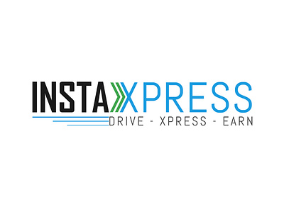 Instaxpress adobe photoshop brand design branding clean design express design graphic design illustration logo design typography vector