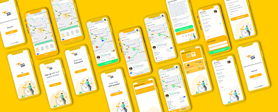 Taxi Booking App adobe xd adobe xd mobile app design ux branding design taxi taxibooking app uiux ux