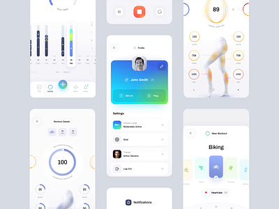 Kulture Athletics App animation app application design fitness interaction design kulture minimal mobile product product design tonik ui ui design ux ux design workout app