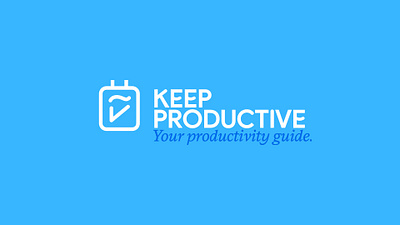 Keep Productive Redesign branding graphic design graphicdesign logo