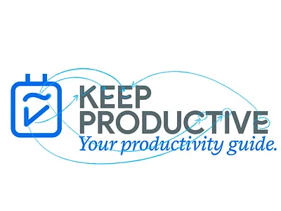 Keep Productive branding custom made design graphicdesign letters logo
