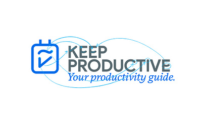 Keep Productive branding custom made design graphicdesign letters logo