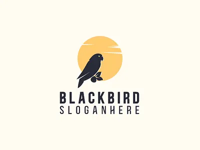 bird animal brand illustration logo