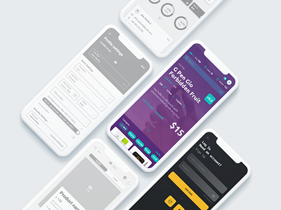 The mobie shop app app colors design liquidcode mobile shop mobileapp mockup softwarehouse ui ui design ux