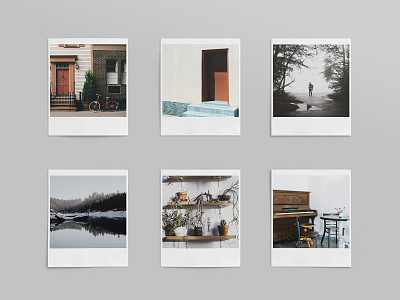 Realistic Polaroid Mockup Set download mockup mockups photo photograhy pixelbuddha polaroid showcase vintage