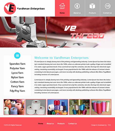 vardhmanEnterprises branding design logo ux website