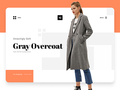 Si - Clothing store dailyui design fashion new shop style uitrends uiux webdesign