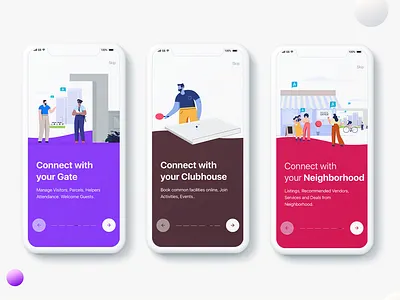 Splashscreen - App Onboarding animation character clean icon illustration illustrator minimal onboarding splashscreen ui ux