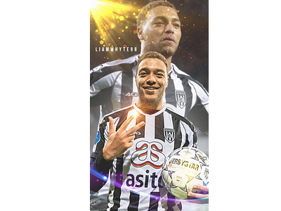 Cyriel Dessers - Heracles' Hat-trick Hero design fifa fifa 20 fifa 20 edit football football club football design football edit footballer illustration lionel messi lionel messi edit photoshop poster soccer edit wallpaper