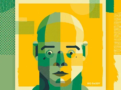 Portrait Series 04 abstract art character colour design face fanart head illustration man people persona portrait texture vector