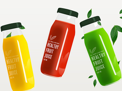 Juice Bottle Mockup bottle design bottle label bottle mockup drink healthy food illustration juice label label design label packaging labeldesign mock up mockup mockup psd nanditapalart package design packaging packaging mockup