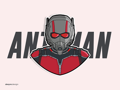 Ant-Man Vector Design ant man avengers comics design flatdesign hero illustration ironman marvel marvelcomics movie spiderman sticker stickers superhero vector vector illustration vectorart vectors