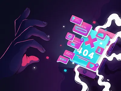 Mobile App Design Mistakes article blog fireart fireart studio illustration interface ui ux web web design