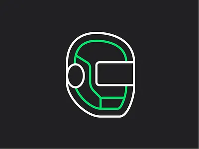 Peacebot Identity 2019 80s avatar black and white bot branding bright clean dark head human identity illustraion logo minimal negative space neon person personal branding vector