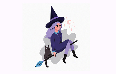 Witch freepik illustration trotyl nat witch