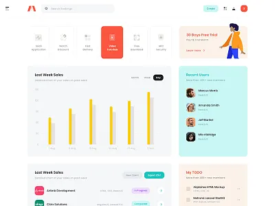 Demo 20 for Metornic admin app bootstrap chart dashboad design graphic table ui uiux webapps websites