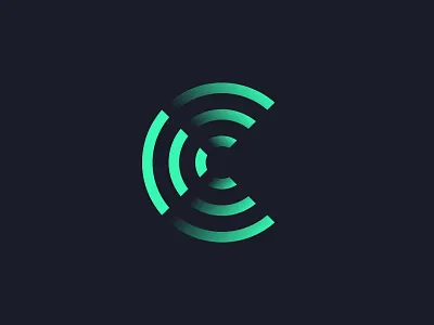 Letter C exploration adobe illustrator branding design brandmark gradient icon identity design letter lettermark logo logodesign logodesigner symbol tech vector