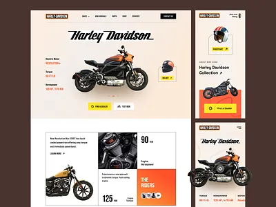 Electric Vehicle Website - Harley Davidson automotive bike shop website charging station ebike eco friendly elctricity electric bike electric car electric vehicle electromobility ev ev charging landing page landingpage motorbike rechargeable vehicle web design webdesign website design website designer