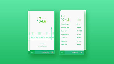 Radio app ui mobile app mobile app ui mobile radio ui mobile radio ui