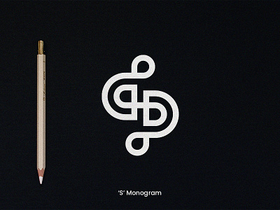 'S' monogram brand and identity brand design brand identity branding freebies letter lettermark logo logoclub logocollection logoconcept logocore logodesign logomark logotype monogram monogram design monogram letter mark monogram logo typography