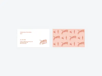 Business Cards brand identity branding design business cards card catering food identity illustration logo design