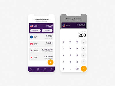 DailyUI challenge no. 4 - Calculator app appdesign dailyui design ui