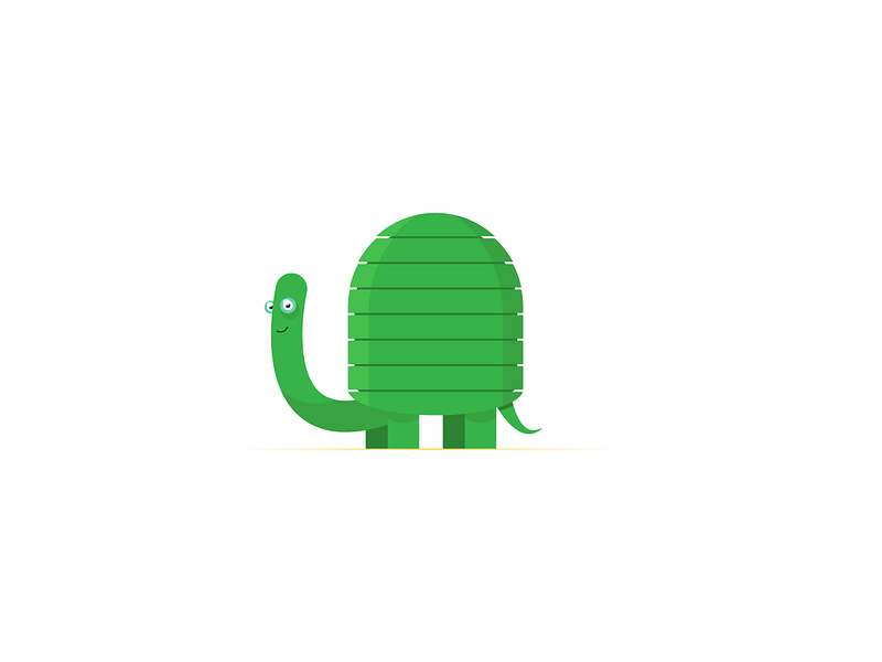 Turtle Character 🐢 animal animal illustration avatar character character design design face flat design funny green happy icon pet profile picture sliced turtle vector