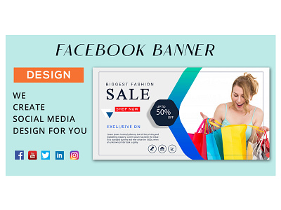 facebbok banner design branding cover design facebook ads facebook banner graphicdesign illustration illustrator logo typography ui ux