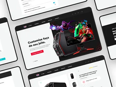 IT Products - website adobexd app clean design desktop ecommerce design graphic design minimal mobile product page typography ui user interface ux visual design web website