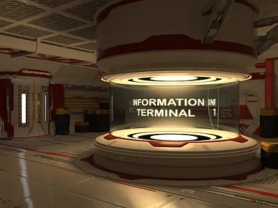 Main Hub 3d barrel boardgame card cardgame concept art crate digital 3d environment future futuristic game art hologram illustration sciencefiction scifi space