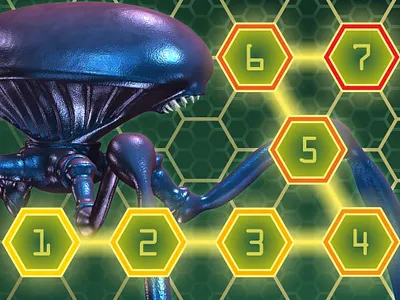 Geno Aggressiveness Card 3d boardgame card card game carddesign cardgame digital 3d future futuristic game game art graphicdesign sciencefiction scifi