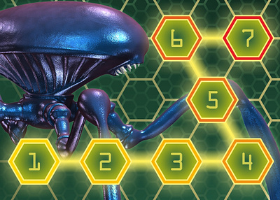 Geno Aggressiveness Card 3d boardgame card card game carddesign cardgame digital 3d future futuristic game game art graphicdesign sciencefiction scifi