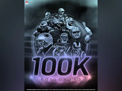 NFLShop 100K Instagram Followers aaron donald aaron rodgers ecommerce endgame ezekiel elliott football instagram jimmy garoppolo jj watt lamar jackson mike evans nfl nflpa nflshop tom brady zach ertz