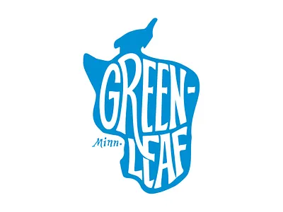 Lake Greenleaf apparel fishing greenleaf hand lettering handlettering illustration lake lake greenleaf minnesota outdoors shirt t shirt