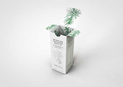 Deluxe Paper Box Packaging Mock Up beauty product box branding branding and identity cannabis cannabis packaging cbd dropper hemp hemp oil medical marijuana mock up mock up mockup design mockup psd mockup template mockups oils packaging packaging mockup