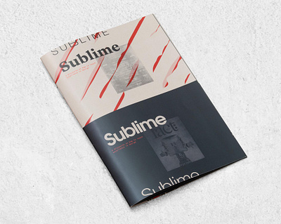 Sublime design editorial graphic design illustration print print design typography zine