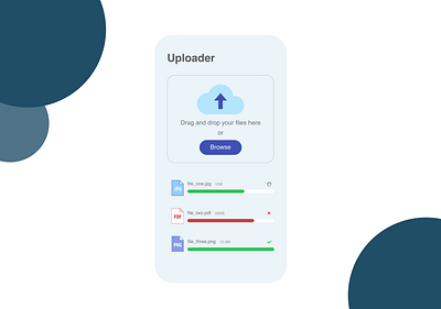 DailyUI031 File Upload daily 100 challenge dailyui031 dailyui31 file upload files mobile app mobile design upload file uploader