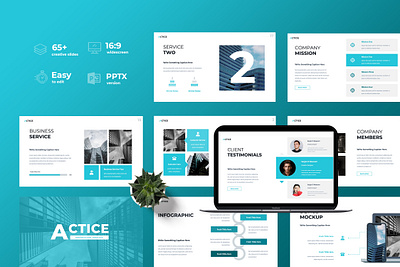 Actice Presentation Template business clean company corporate identity modern powerpoint powerpoint template ppt pptx presentation presentation template template