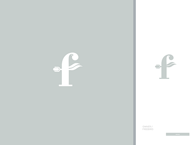 Freebird design flat icon logo minimal vector