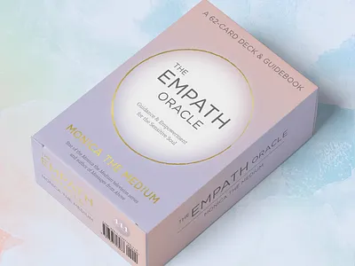 The Empath Oracle | Packaging brand identity design branding color creative creative direction graphic design illustration oracle cards packaging packaging design packagingdesign typography