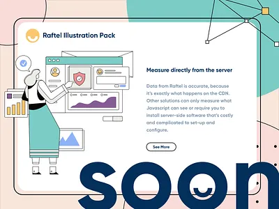 Raftel Illustration Pack v1.0 app dashboad design homepage hosting illustration mobile onboard security service teamwork website