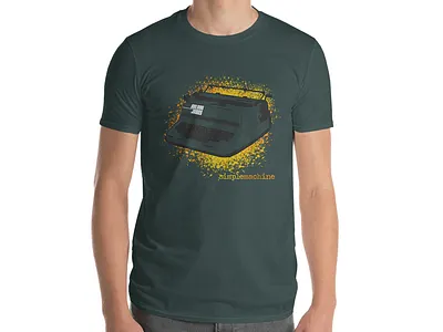 Building James "Simple Machine" T-Shirt Design band merch illustration tshirt vector