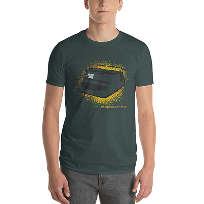 Building James "Simple Machine" T-Shirt Design band merch illustration tshirt vector
