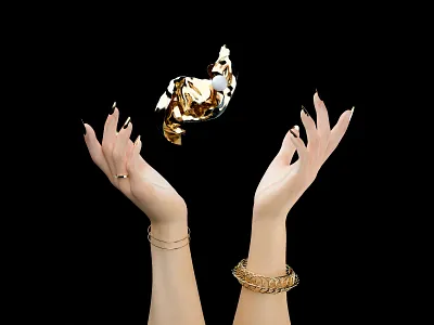 Floating Cloth 3d c4d cinema4d cloth design illustration muzli photoshop portugal sphere