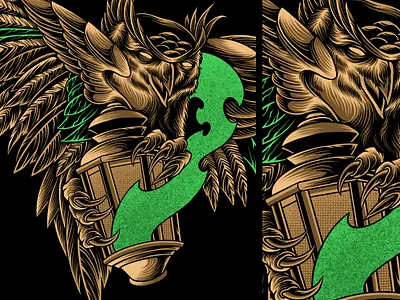 lamp owl artwork design drawing graphic graphic art illustration illustrator masked ornament owl