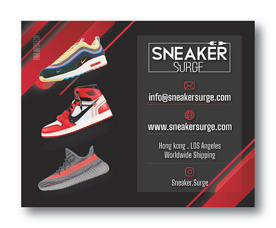 SNEAKER SURGE Banner attractive banner design convention creative design los angels nike nike air nike air max nike banner shoes sneaker surge